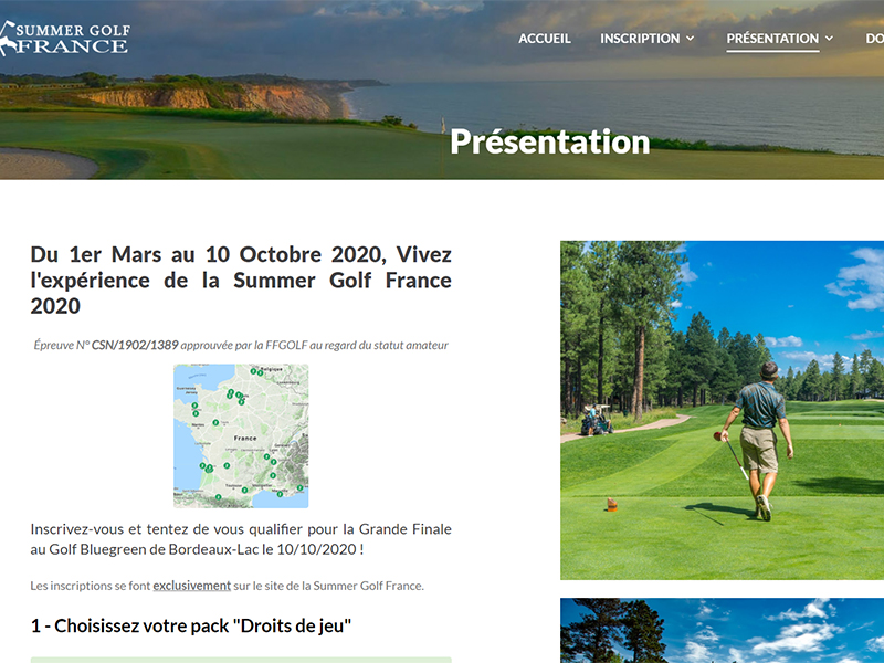 Summer Golf France
